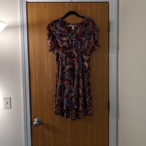 Floral Pattern Spring Dress